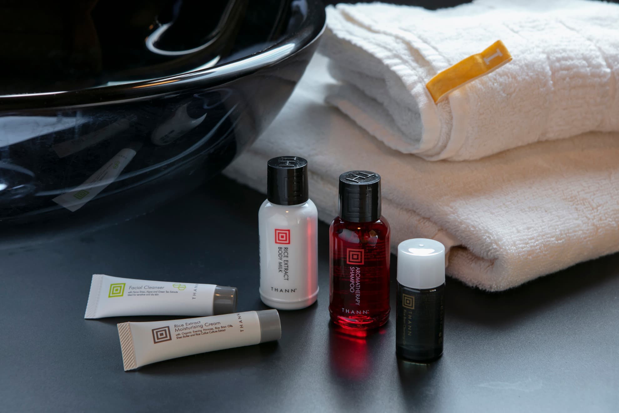 THANN bath amenities